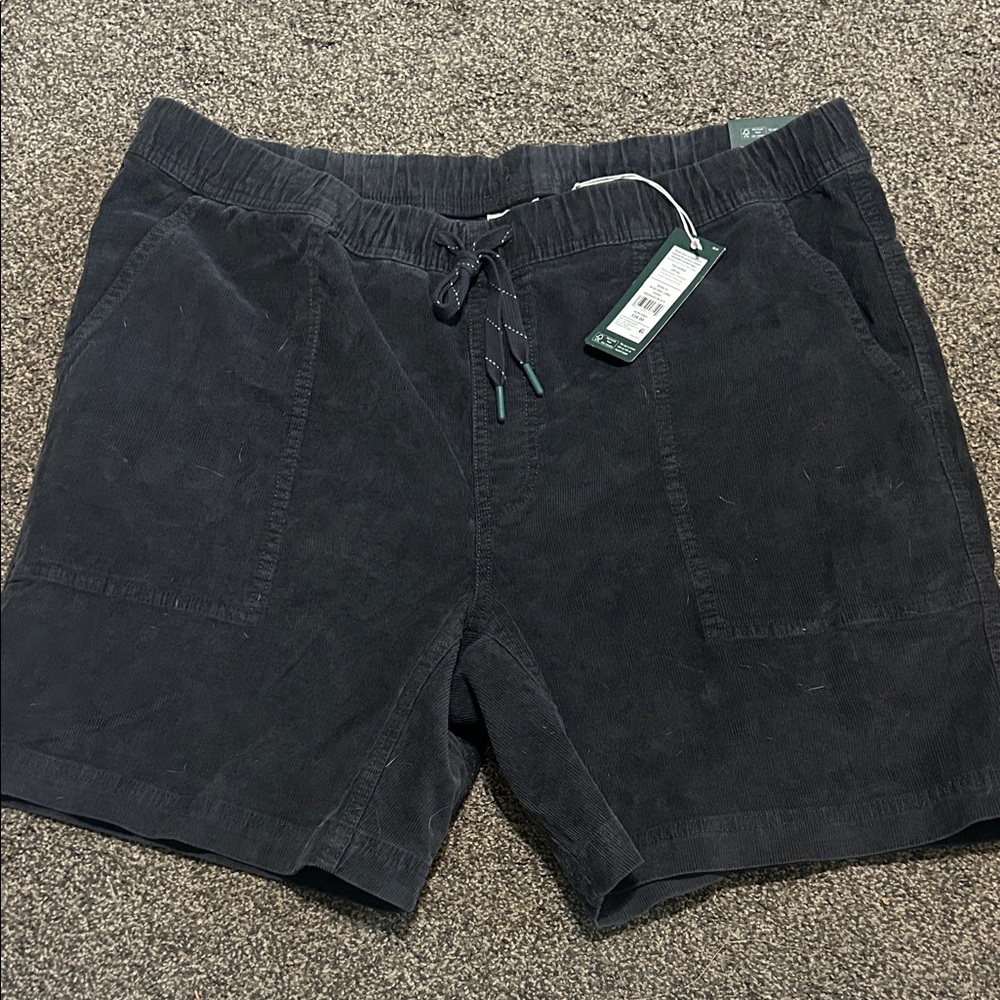 Alpine Design Black Jean Shorts for Men
